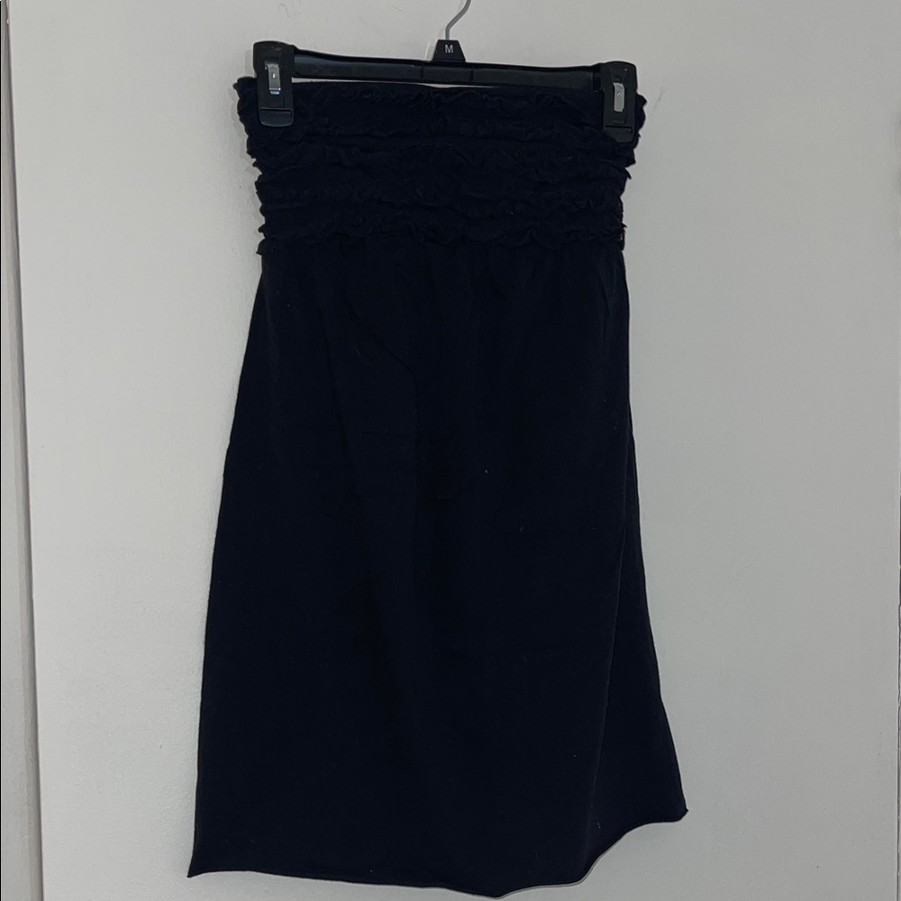 Xhilaration Black Ruffled Dress